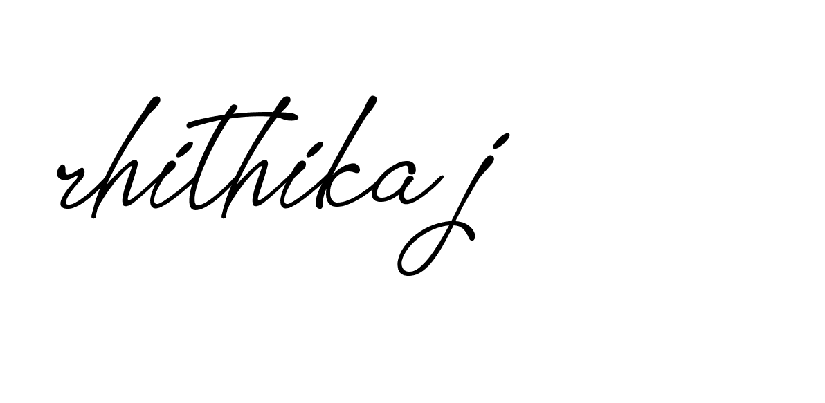 Signature of rhithika-j