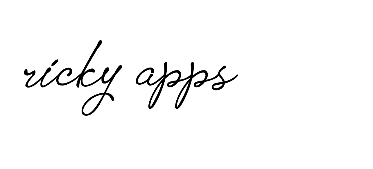 Signature of ricky-apps