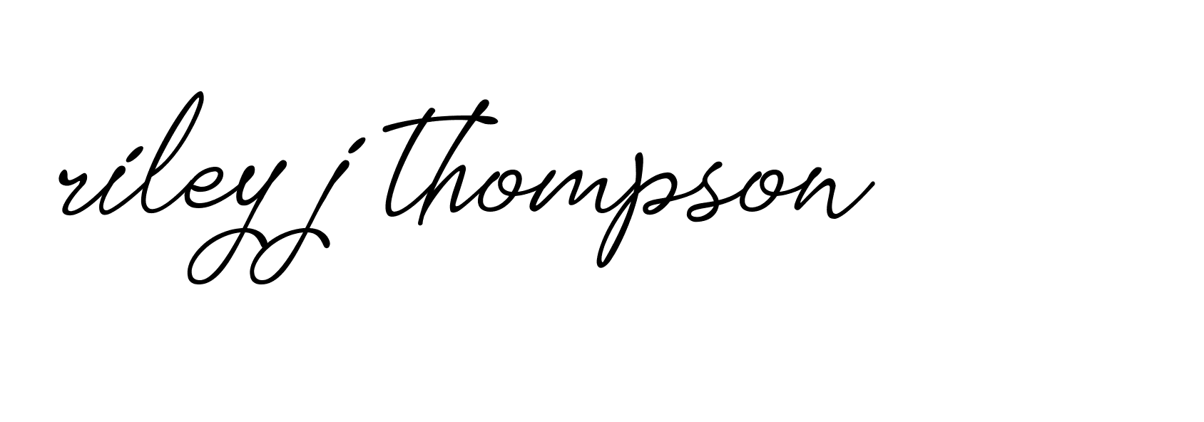 Signature of riley-j-thompson