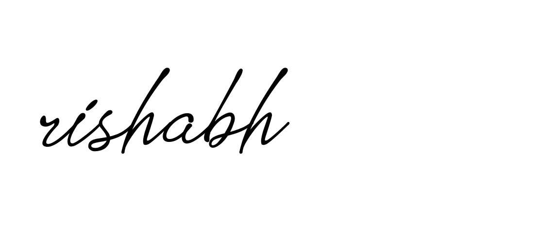 Signature of rishabh-