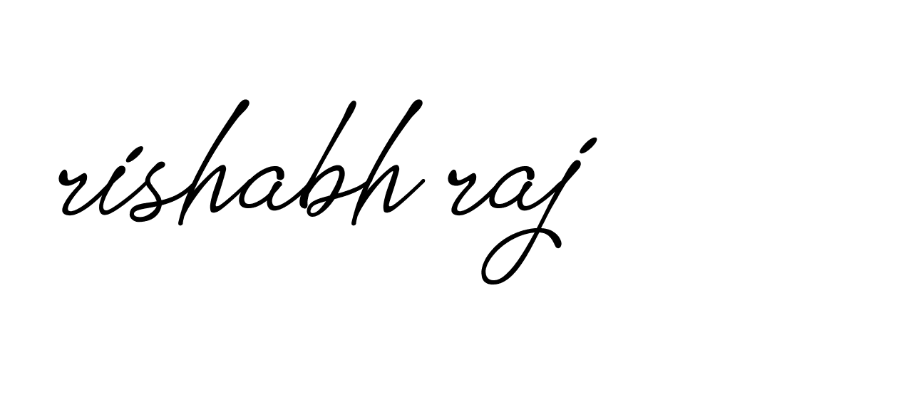 Signature of rishabh-raj