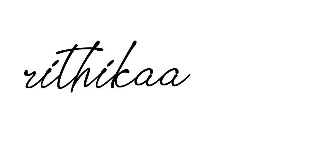 Signature of rithikaa