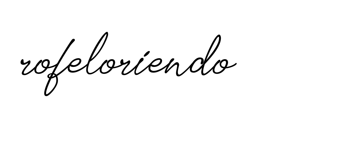 Signature of rofeloriendo