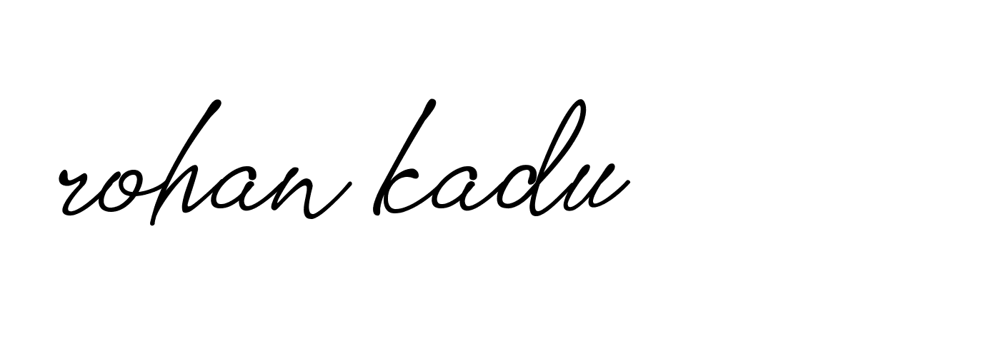 Signature of rohan-kadu-