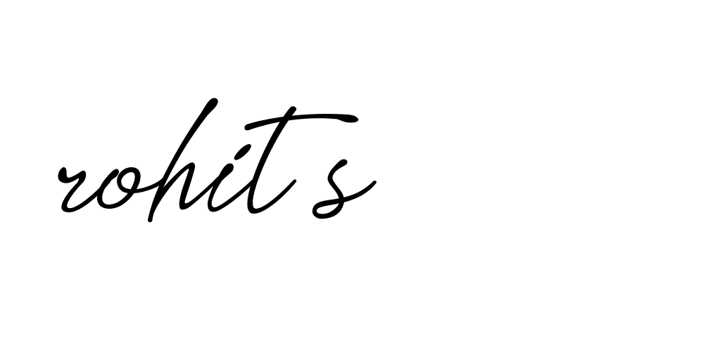 Signature of rohit-s