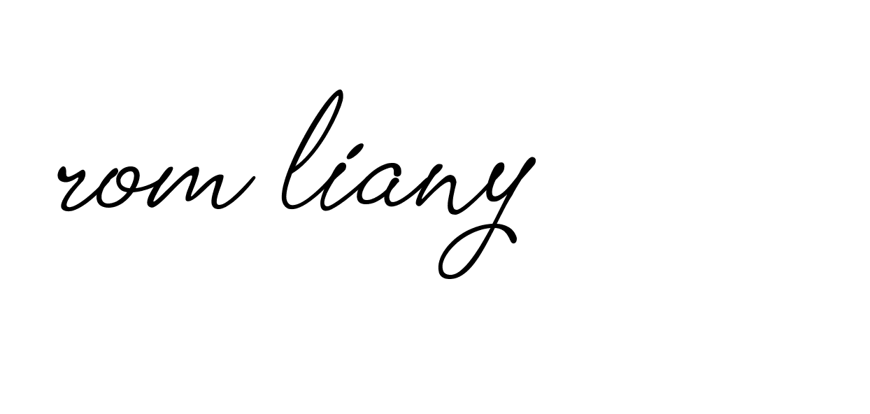 Signature of rom-liany