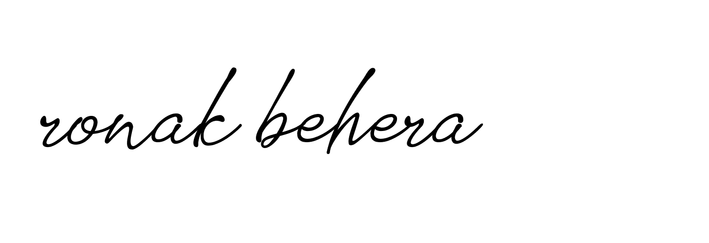 Signature of ronak-behera