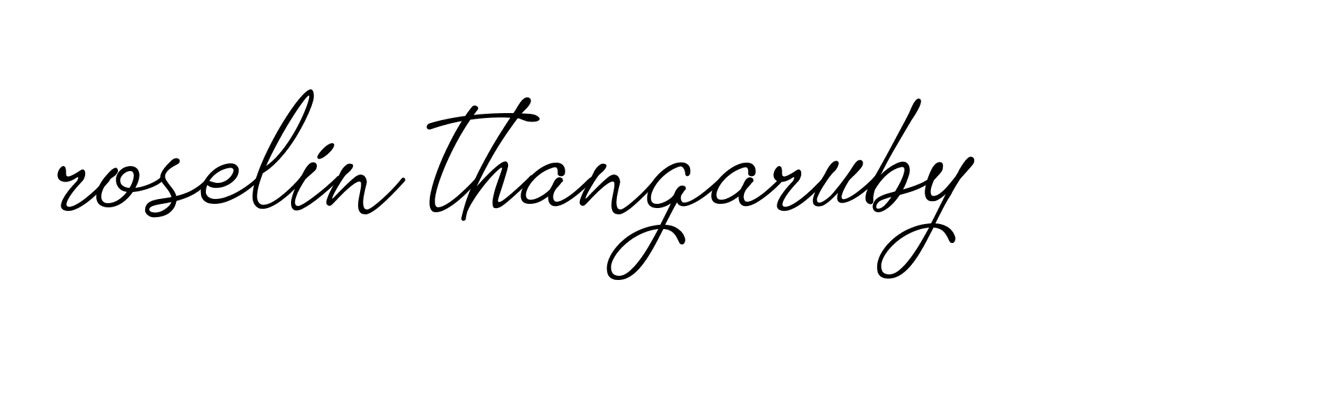 Signature of roselin-thangaruby-