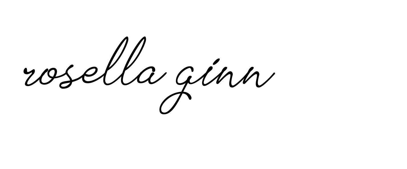 Signature of rosella-ginn