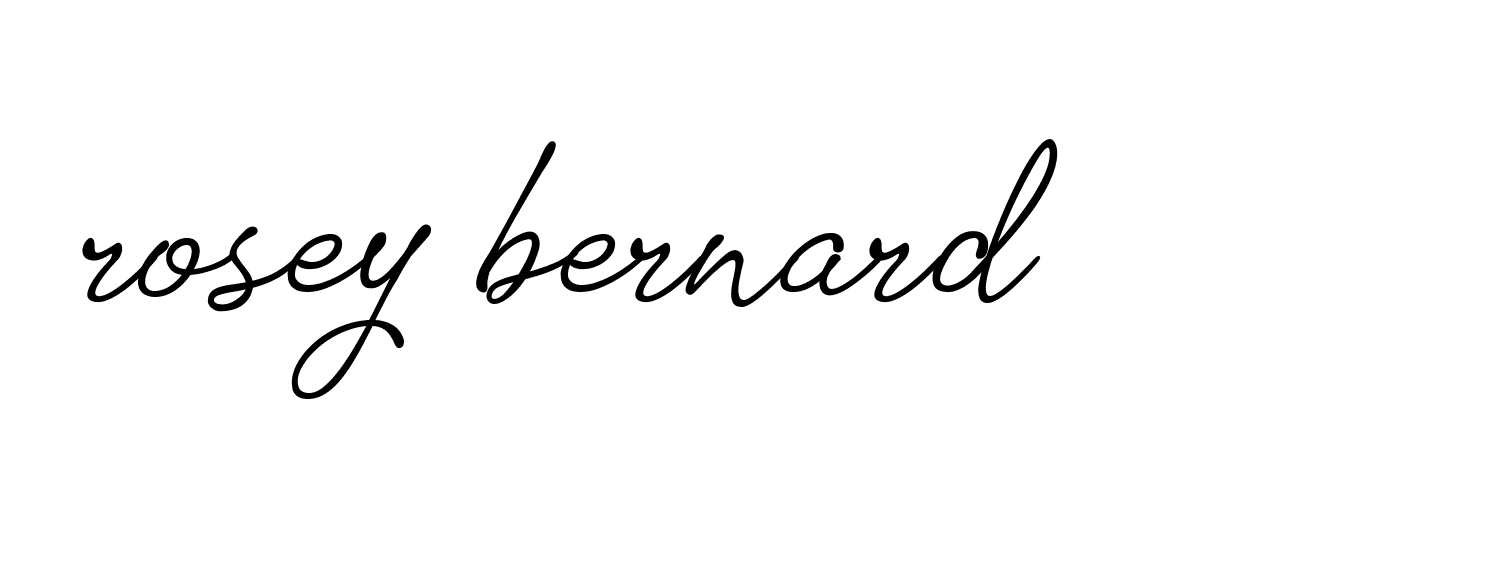 Signature of rosey-bernard