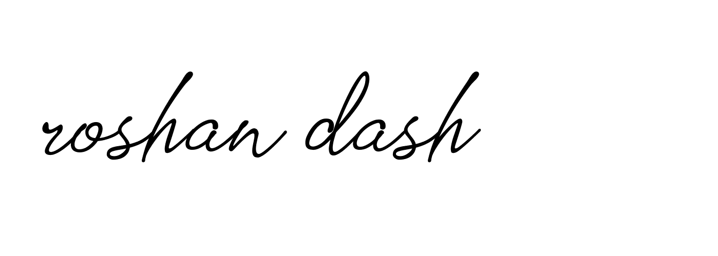 Signature of roshan-dash