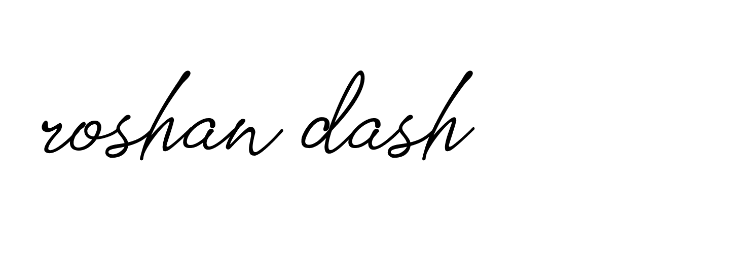 Signature of roshan-dash-