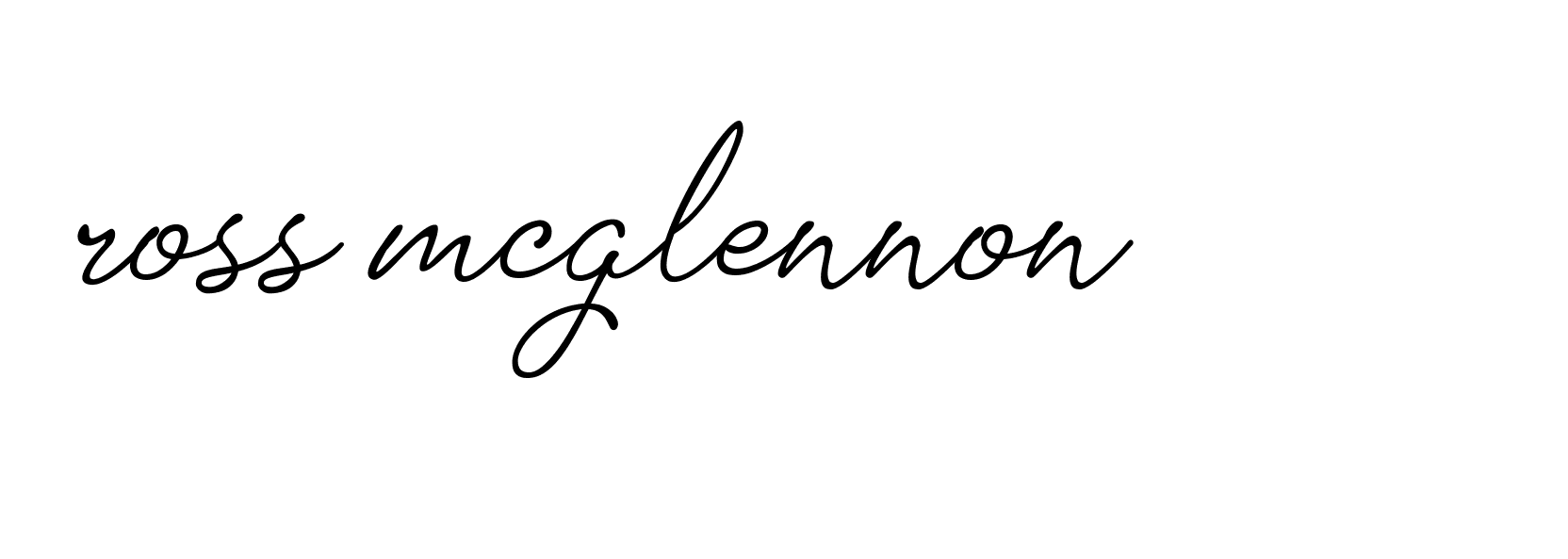 Signature of ross-mcglennon