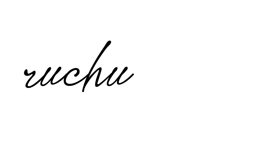 Signature of ruchu