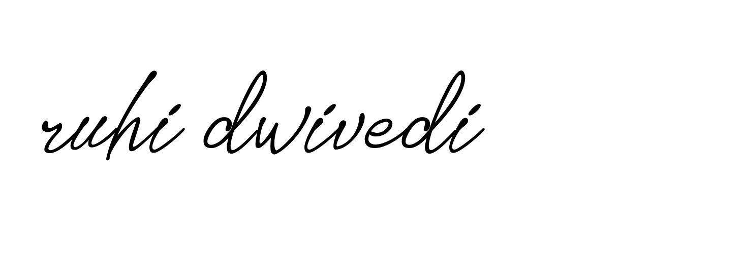 Signature of ruhi-dwivedi-