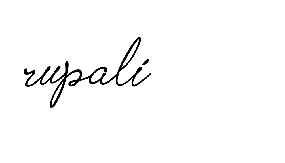 Signature of rupali