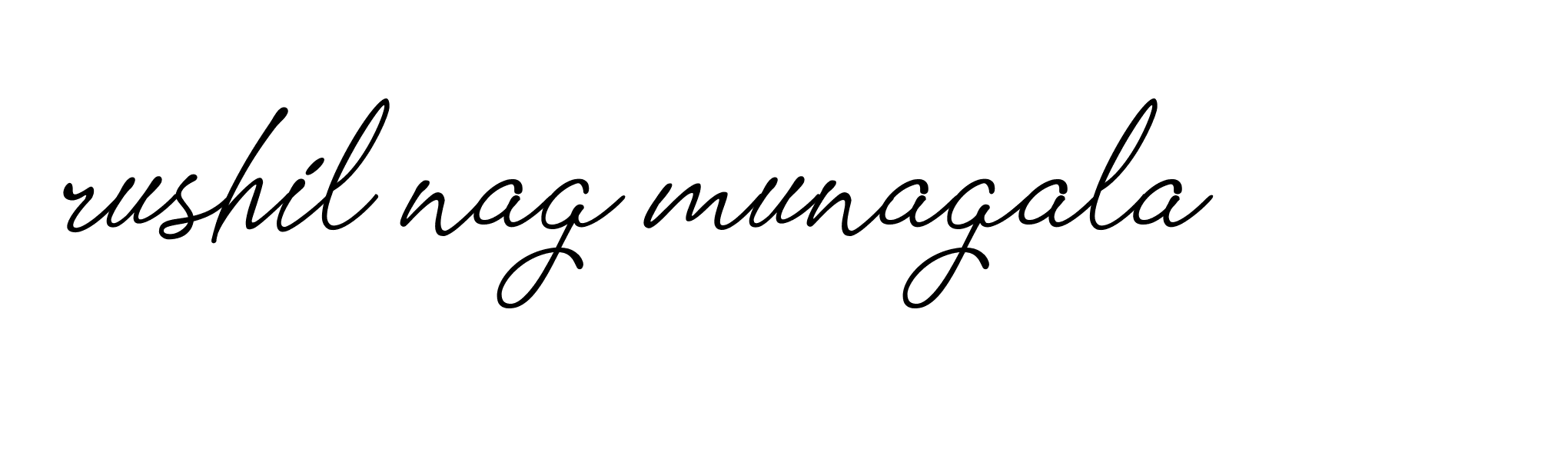 Signature of rushil-nag-munagala