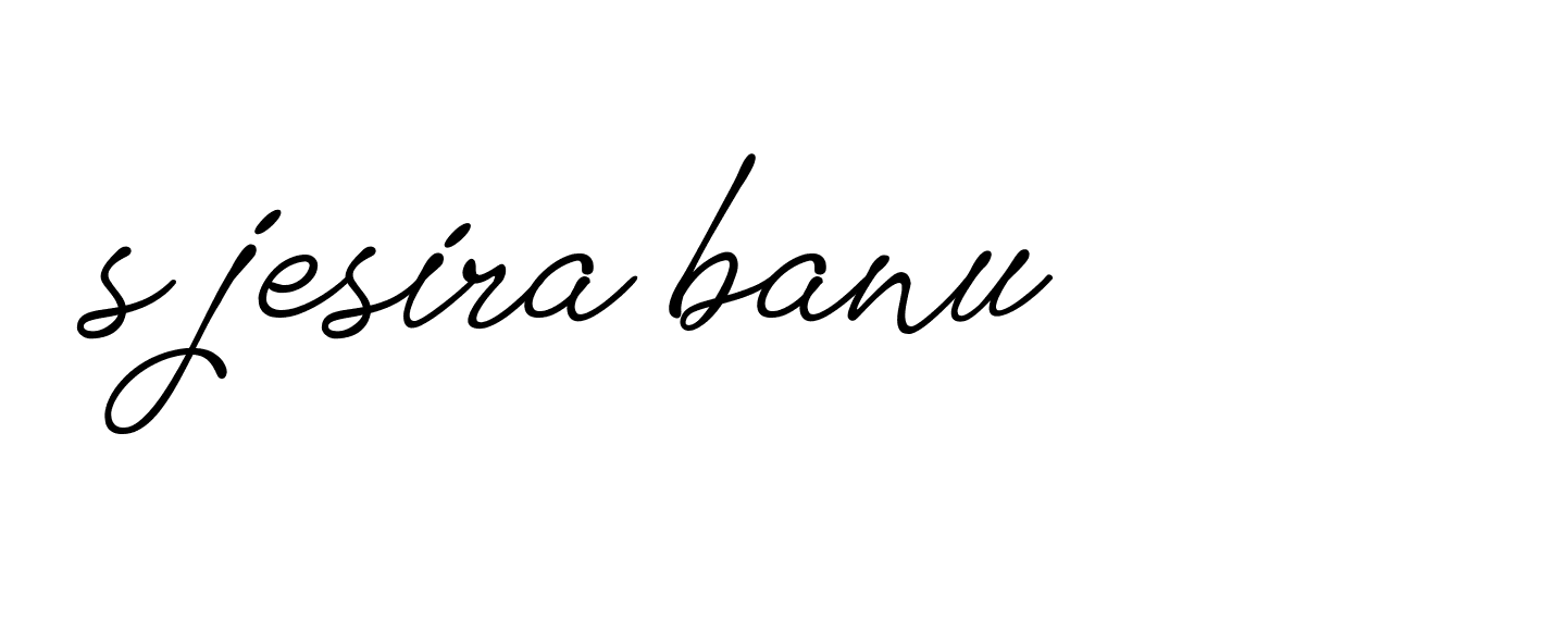 Signature of s-jesira-banu