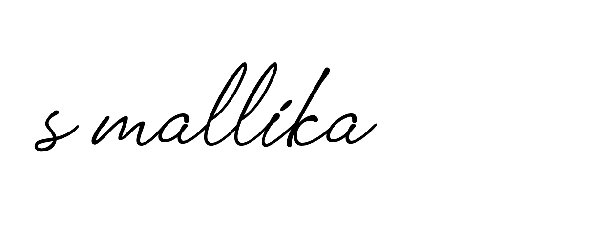 Signature of s-mallika