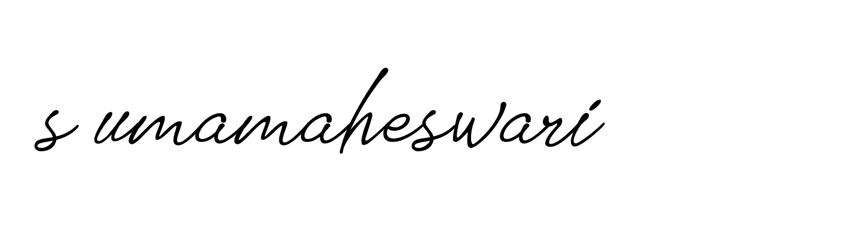 Signature of s-umamaheswari-