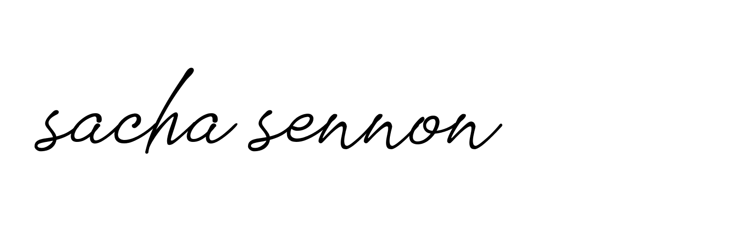 Signature of sacha-sennon