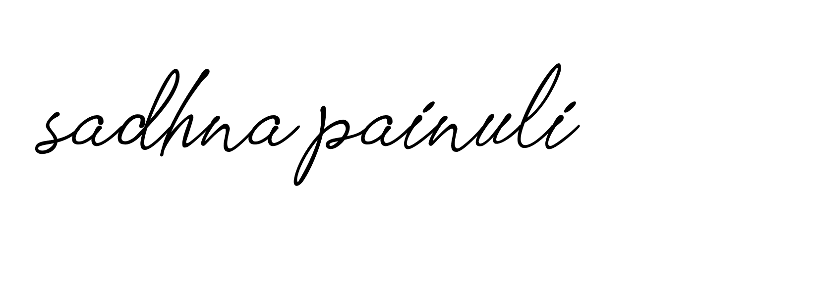 Signature of sadhna-painuli