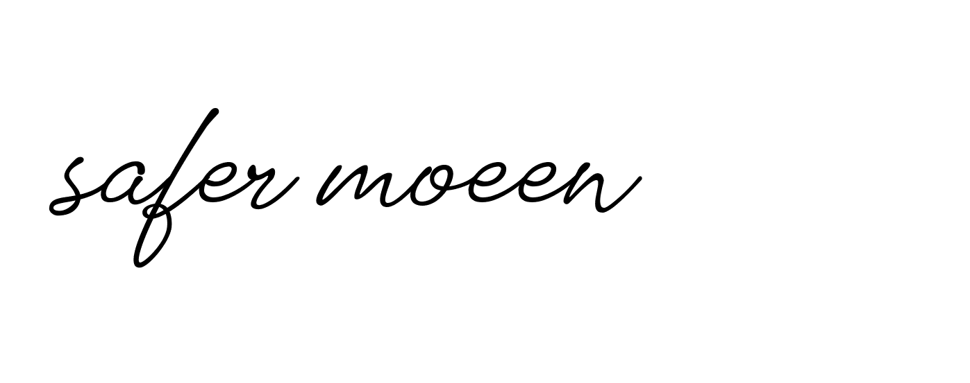 Signature of safer-moeen