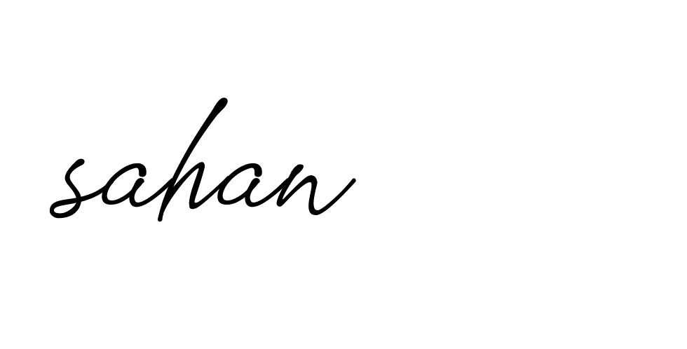 Signature of sahan