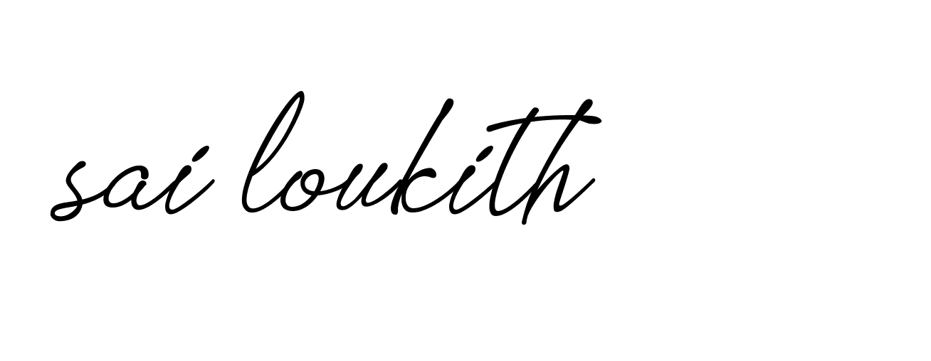 Signature of sai-loukith