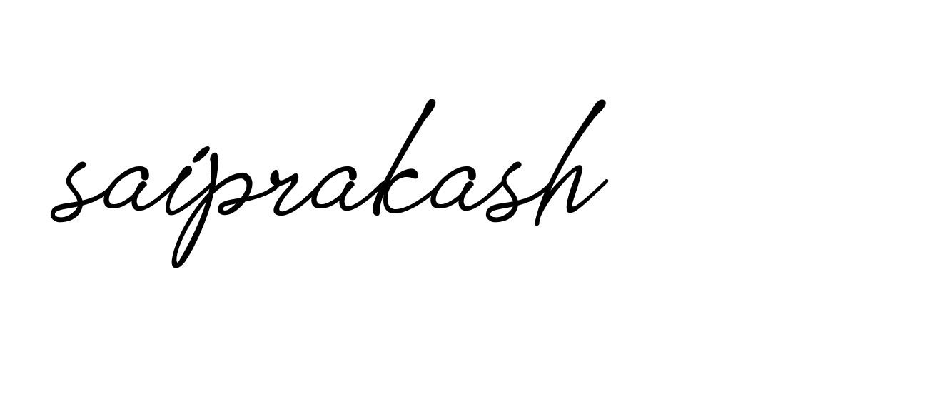 Signature of saiprakash