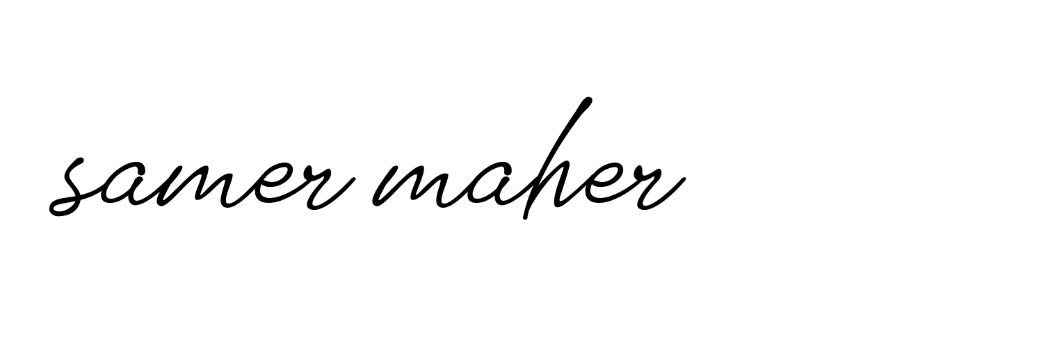 Signature of samer-maher-