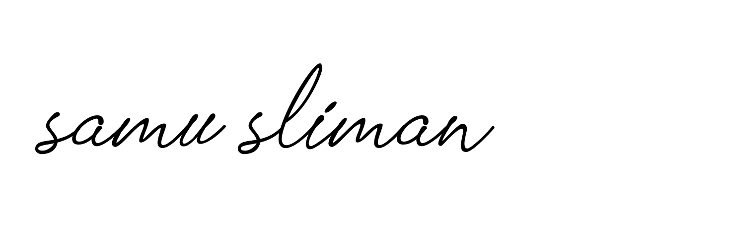 Signature of samu-sliman