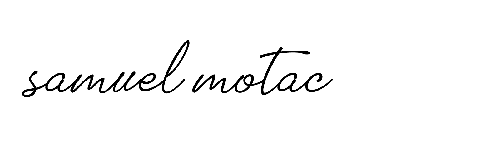 Signature of samuel-motac