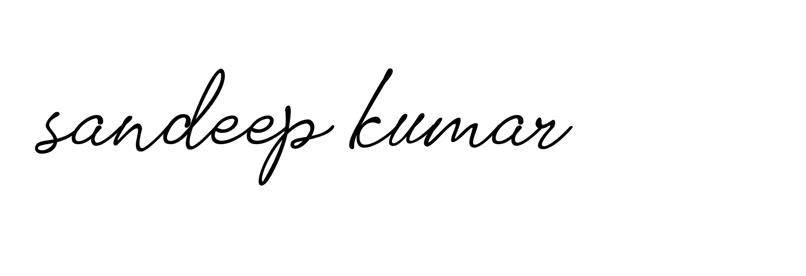 Signature of sandeep-kumar