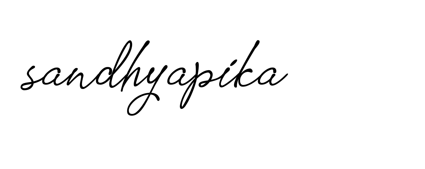 Signature of sandhyapika