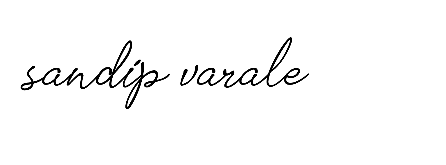 Signature of sandip-varale