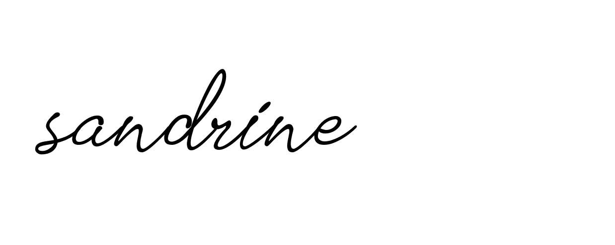 Signature of sandrine-