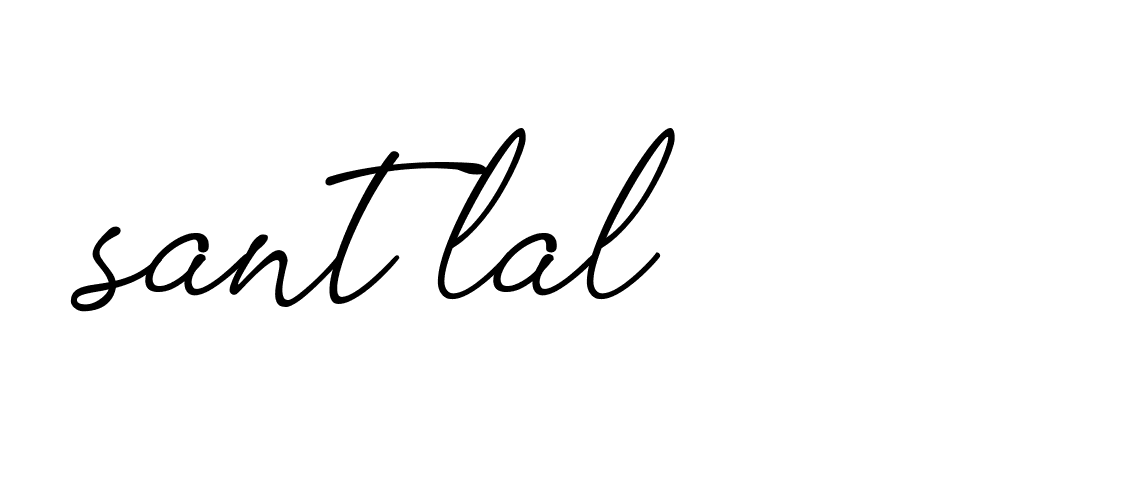 Signature of sant-lal