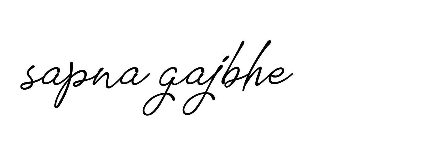 Signature of sapna-gajbhe