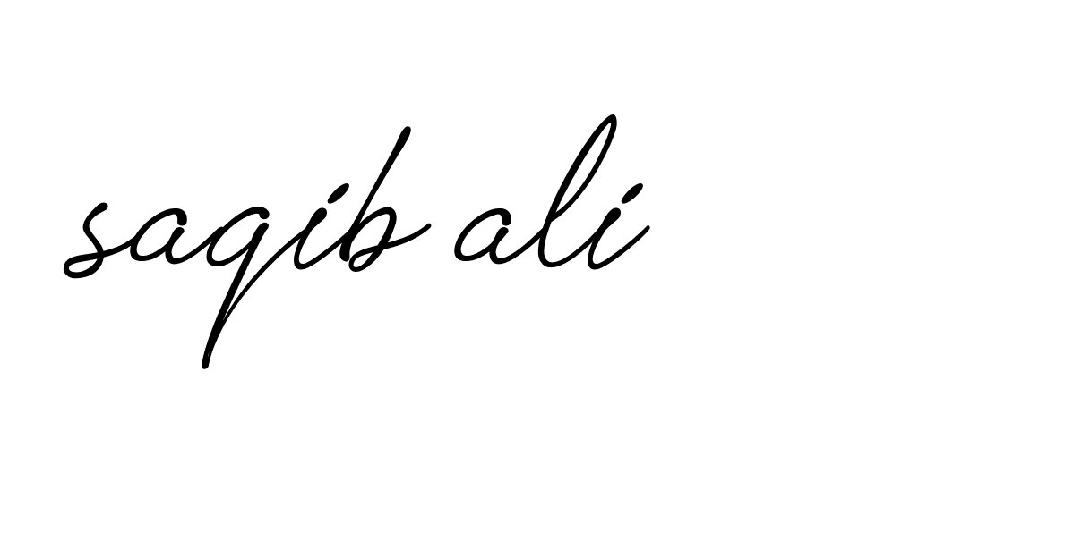 Signature of saqib-ali