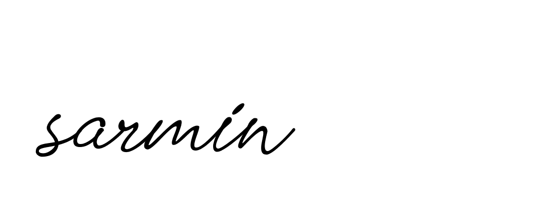 Signature of sarmin-