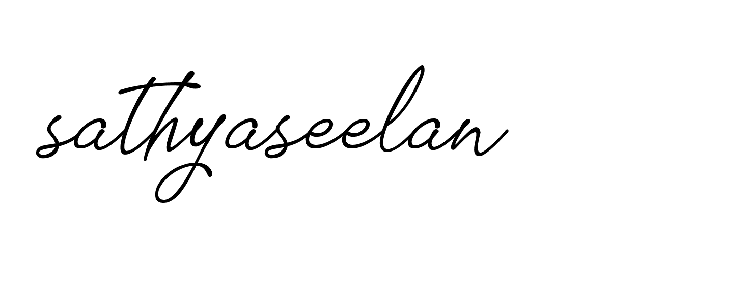 Signature of sathyaseelan