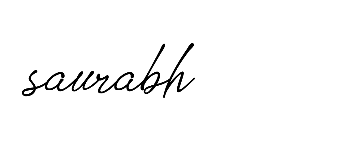 Signature of saurabh