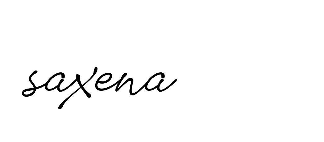 Signature of saxena