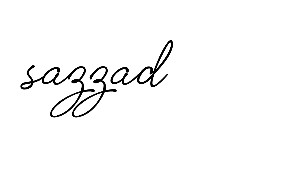 Signature of sazzad