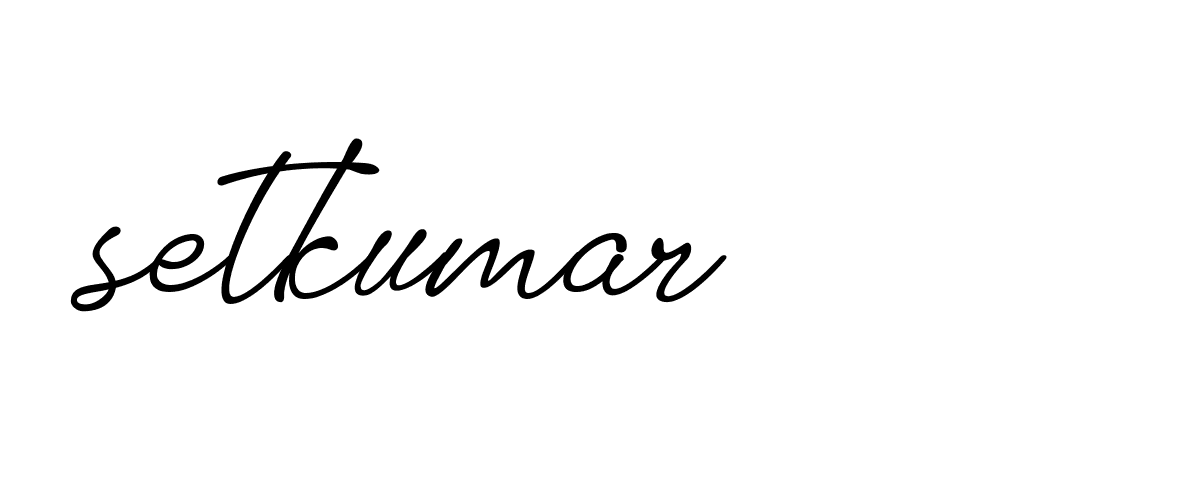 Signature of setkumar