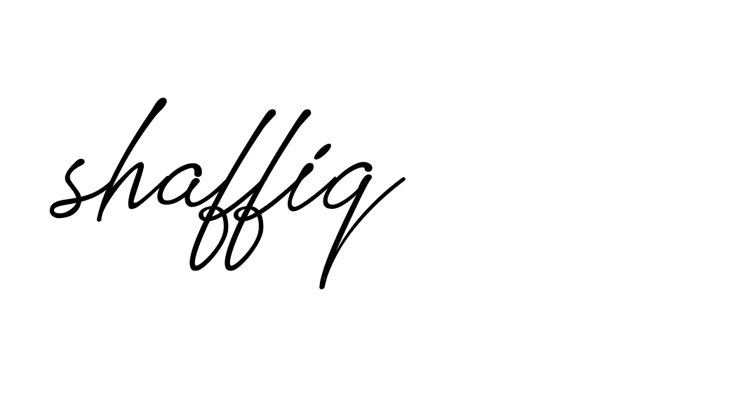 Signature of shaffiq