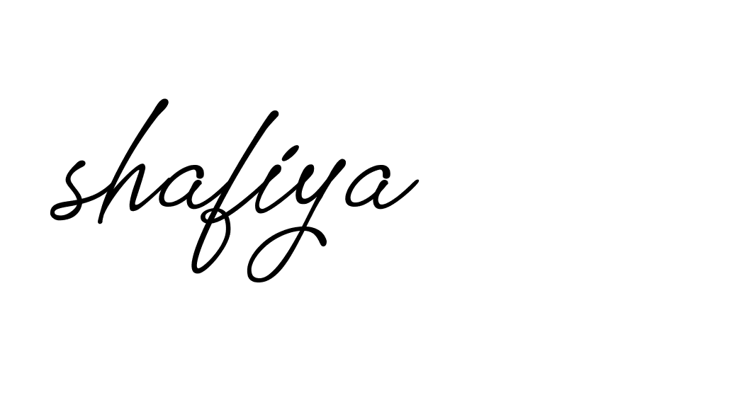 Signature of shafiya