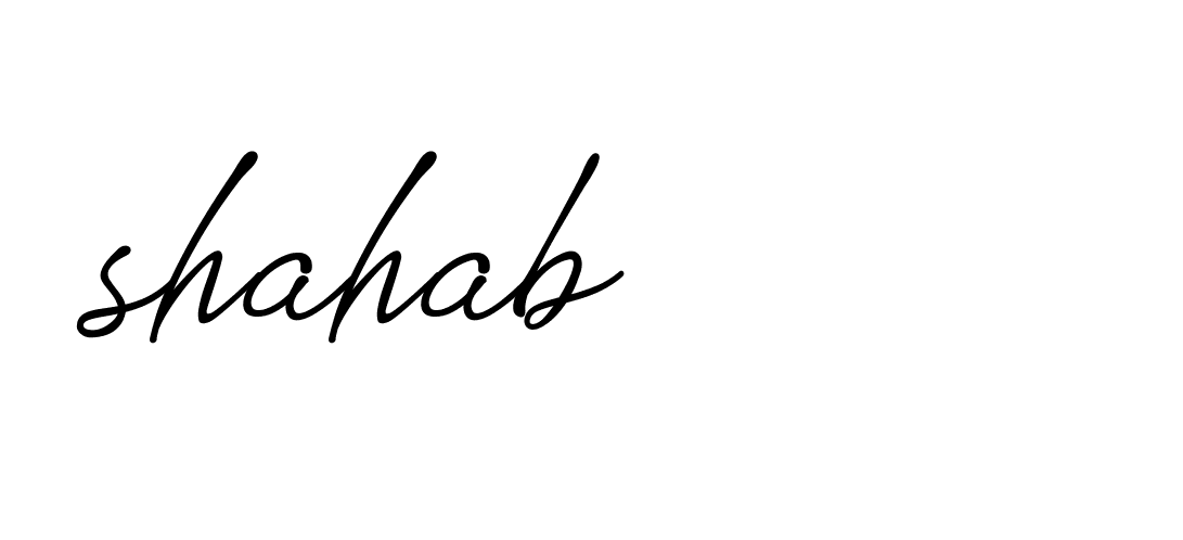 Signature of shahab-