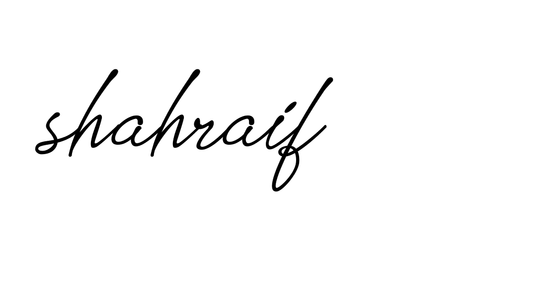 Signature of shahraif